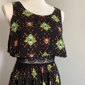 A. Byer Aztec Printed Dress